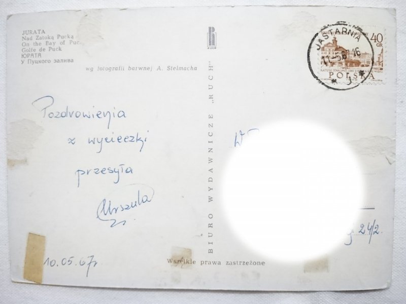JURATA. NAD ZATOKĄ PUCKĄ FOT. A. STELMACH