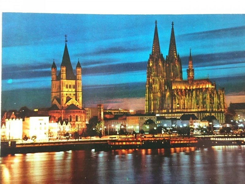 KOLN AM RHEIN. DOM UN GR.-ST.-MARTIN-KIRCHE