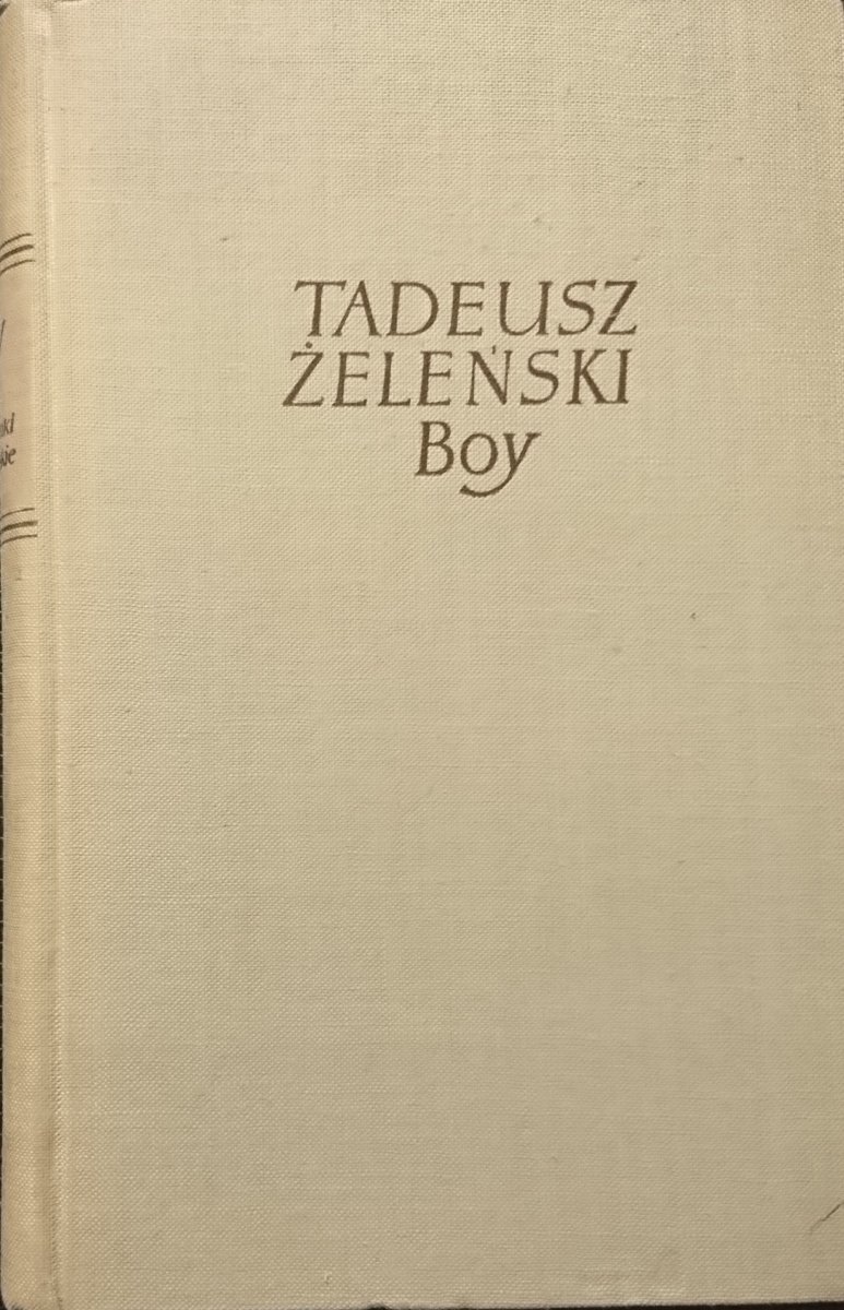 OBRACHUNKI FREDROWSKIE - Tadeusz Żeleński Boy 1956