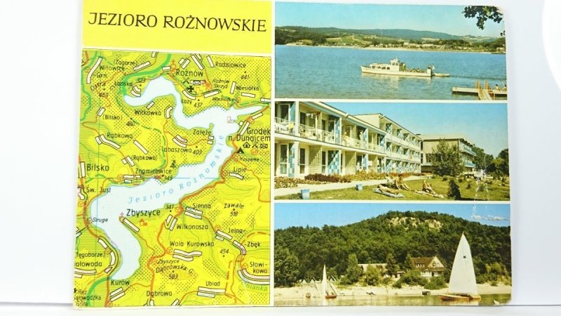 JEZIORO-ROŻNOWSKIE. STATEK ŻEGLUGI PASAŻERSKIEJ