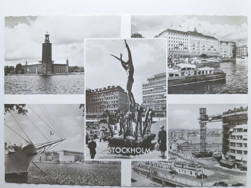STOCKHOLM KOLAŻ 5 ZDJĘĆ