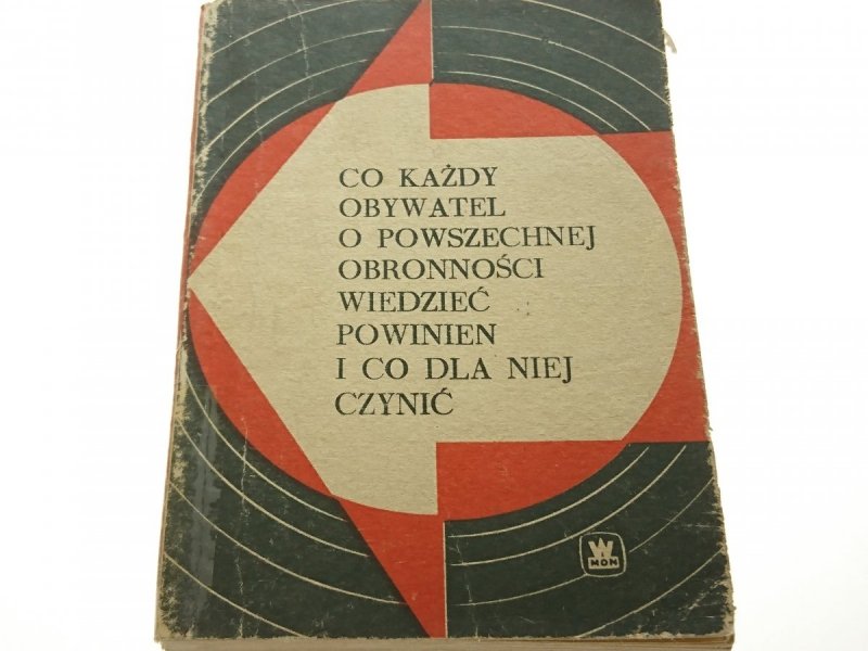 CO KAŻDY OBYWATEL O POWSZECHNEJ OBRONNOŚCI... 1968