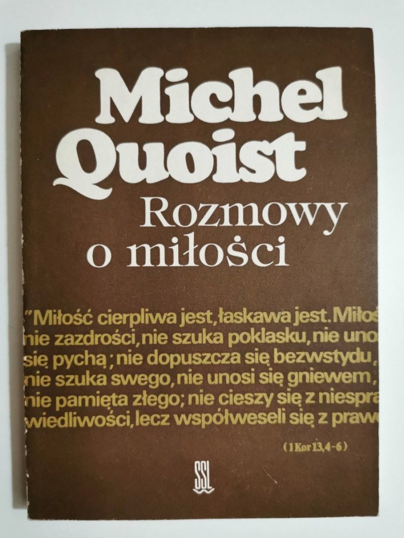 ROZMOWY O MIŁOŚCI - Michel Quoist 1990