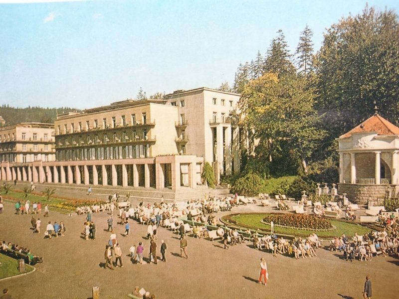 KRYNICA. NOWY DOM ZDROJOWY I MUSZLA FOT RACZKOWSKI