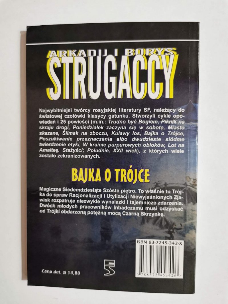BAJKA O TRÓJCE - Arkadij i Borys Strugaccy 2000