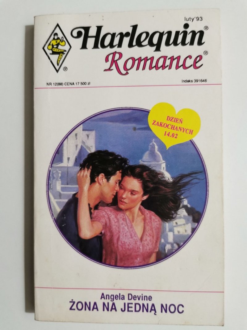 ŻONA NA JEDNĄ NOC - Angela Devine 1993