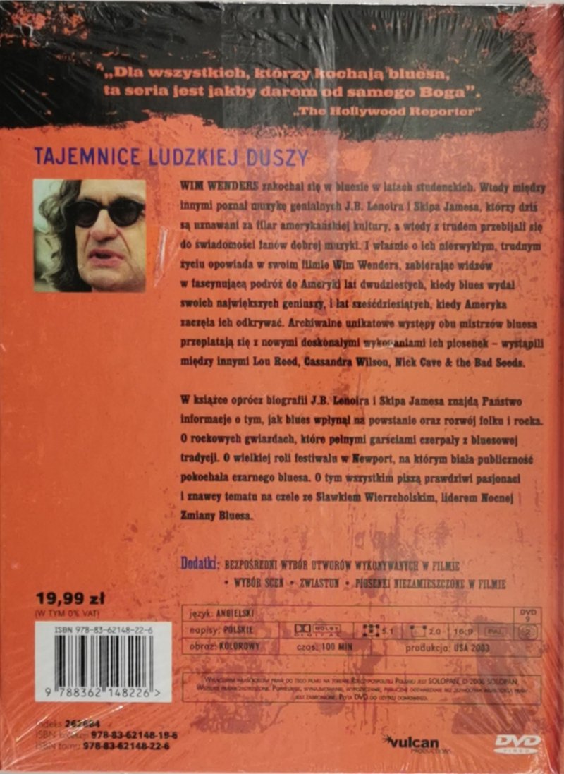 DVD. THE BLUES. TAJEMNICE LUDZKIEJ DUSZY