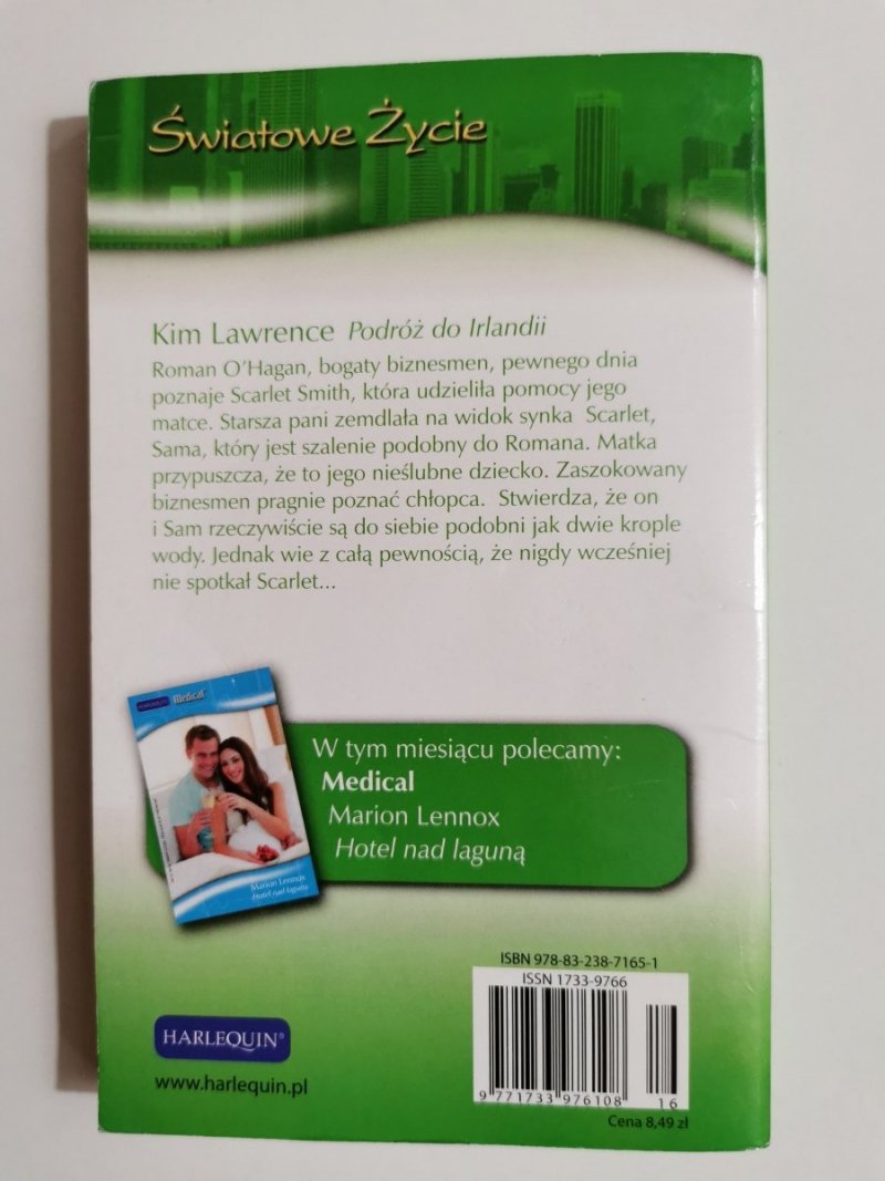 PODRÓŻ DO IRLANDII - Kim Lawrence 2010