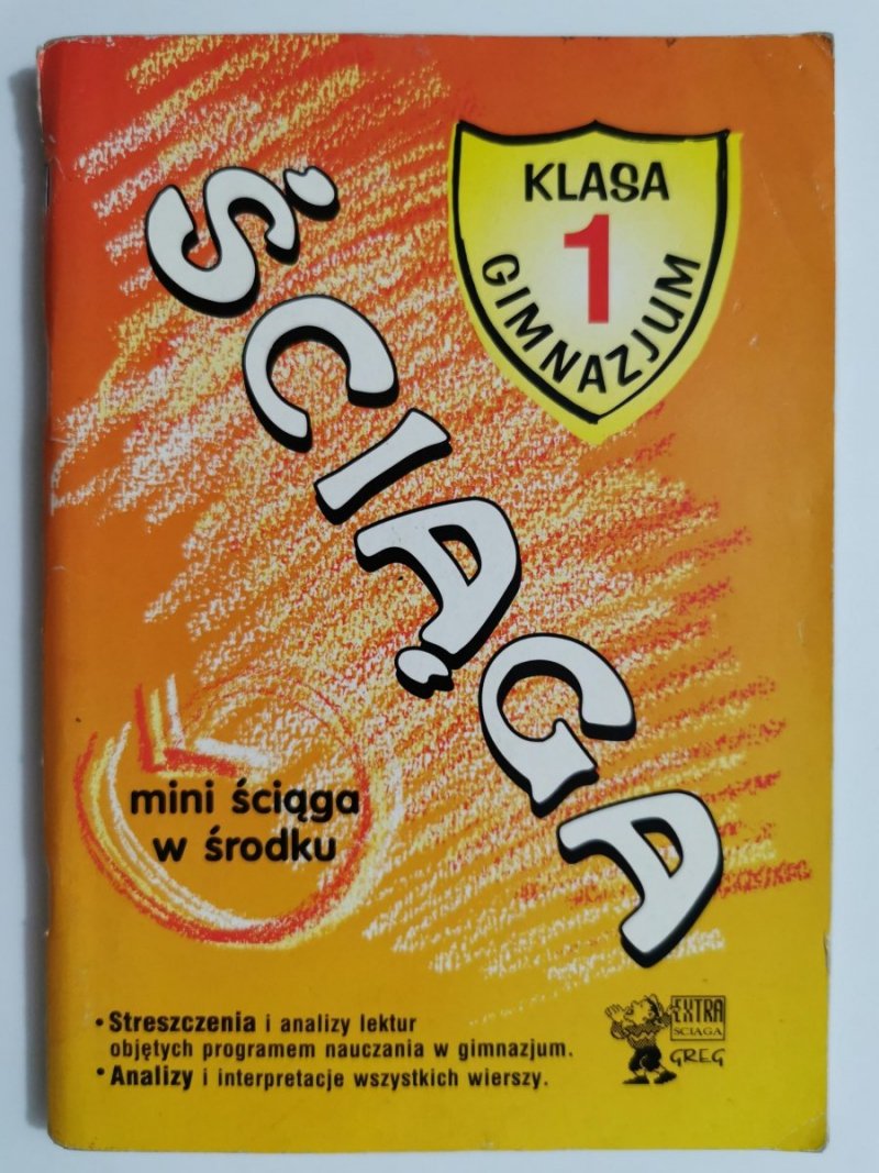 ŚCIĄGA KLASA 1 GIMNAZJUM - Bogumiła Wojnar 