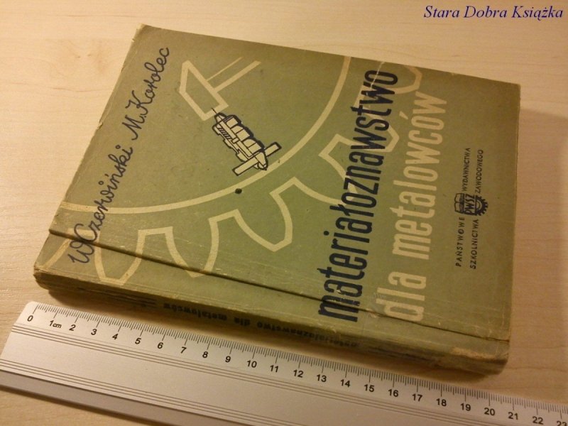 MATERIAŁOZNAWSTWO DLA METALOWCÓW 1963