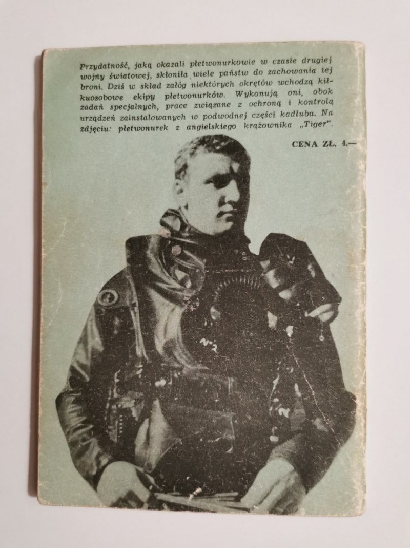 MINIATURY MORSKIE. PODWODNE KWADRYGI - Jan Nowak 1960
