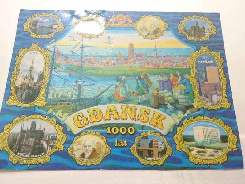 GDAŃSK 1000 LAT POCZTÓWKA