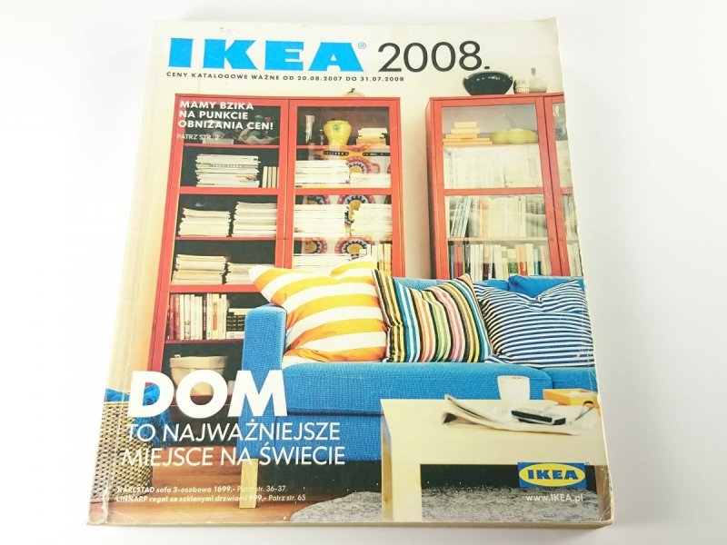 IKEA. KATALOG 2008 DOM TO NAJWAŻNIEJSZE MIEJSCE