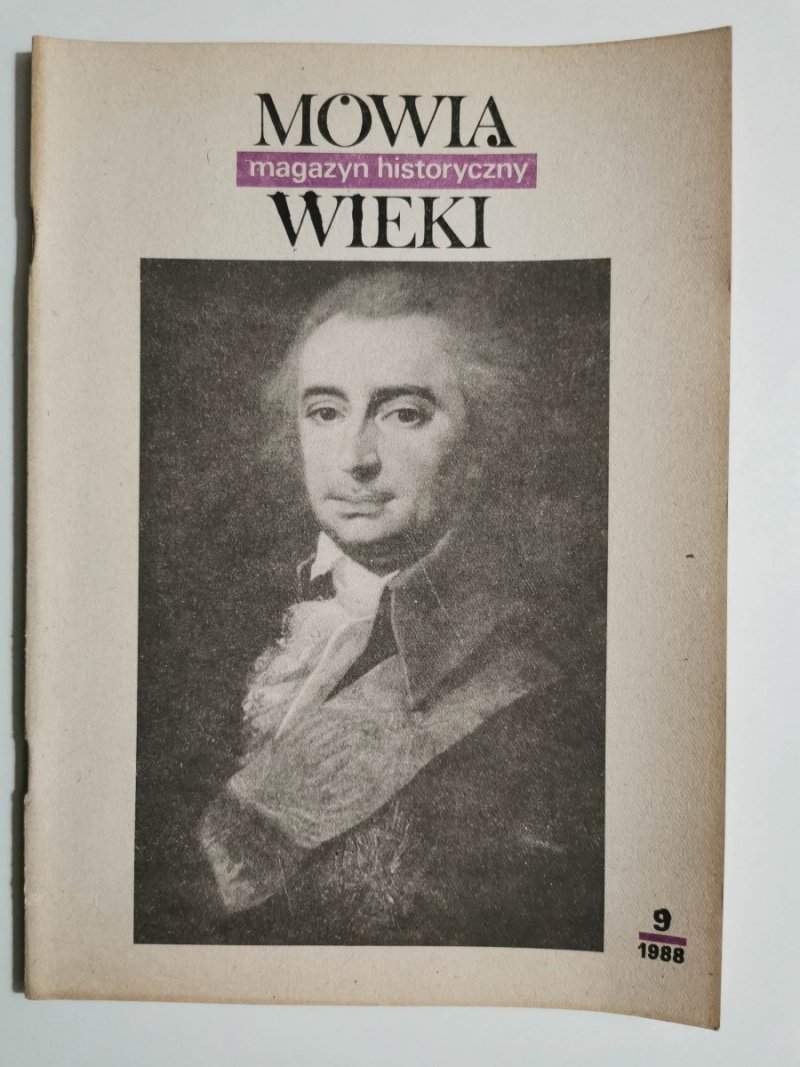MÓWIĄ WIEKI NR 9 1988