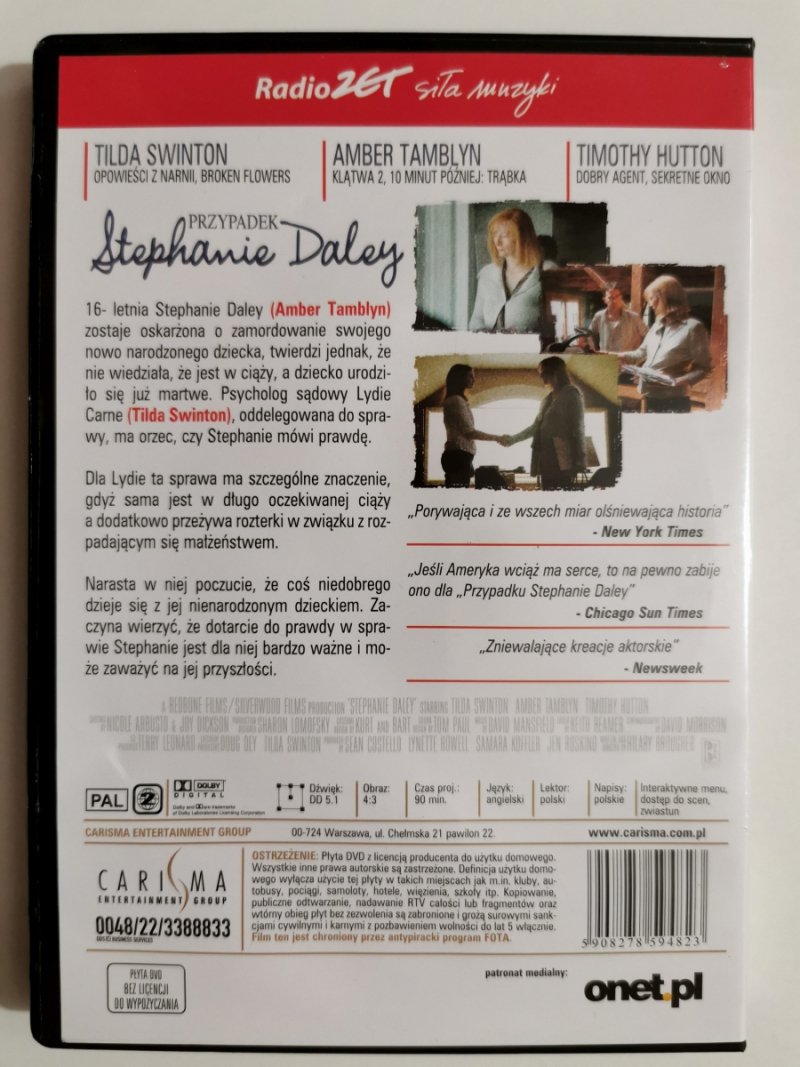 DVD. PRZYPADEK STEPHANIE DALEY