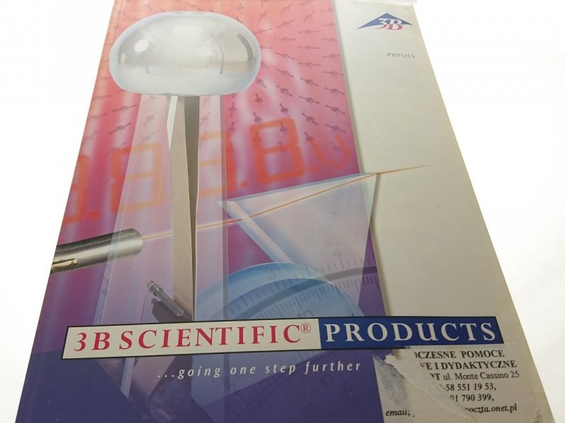 CATALOG PHYSICS 2002 3B SCIENTIFIC PRODUCTS