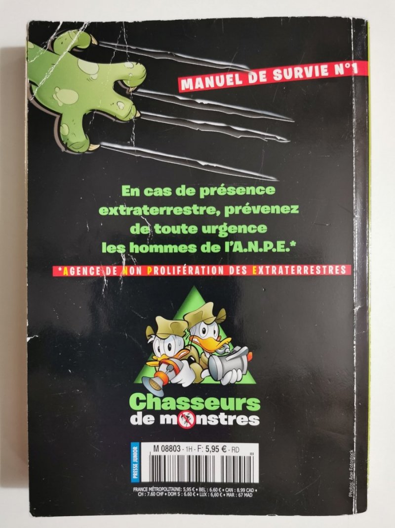MICKEY PARADE GEANT No 012 CHASSEURS DE MONSTRES