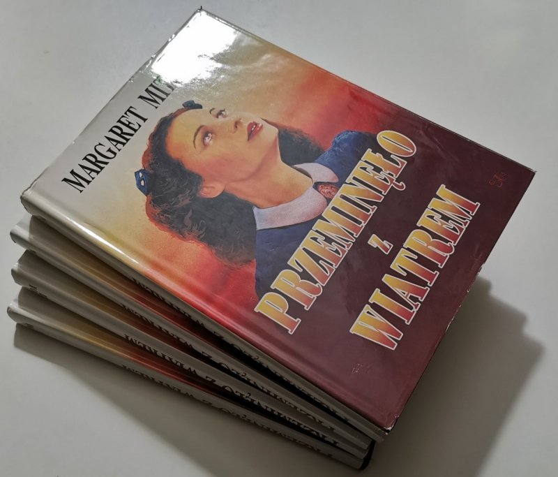 PRZEMINĘŁO Z WIATREM TOMY 1-4 - Margaret Mitchell 