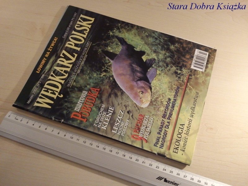 WĘDKARZ POLSKI NR.3/2002 LESZCZ NOCNE