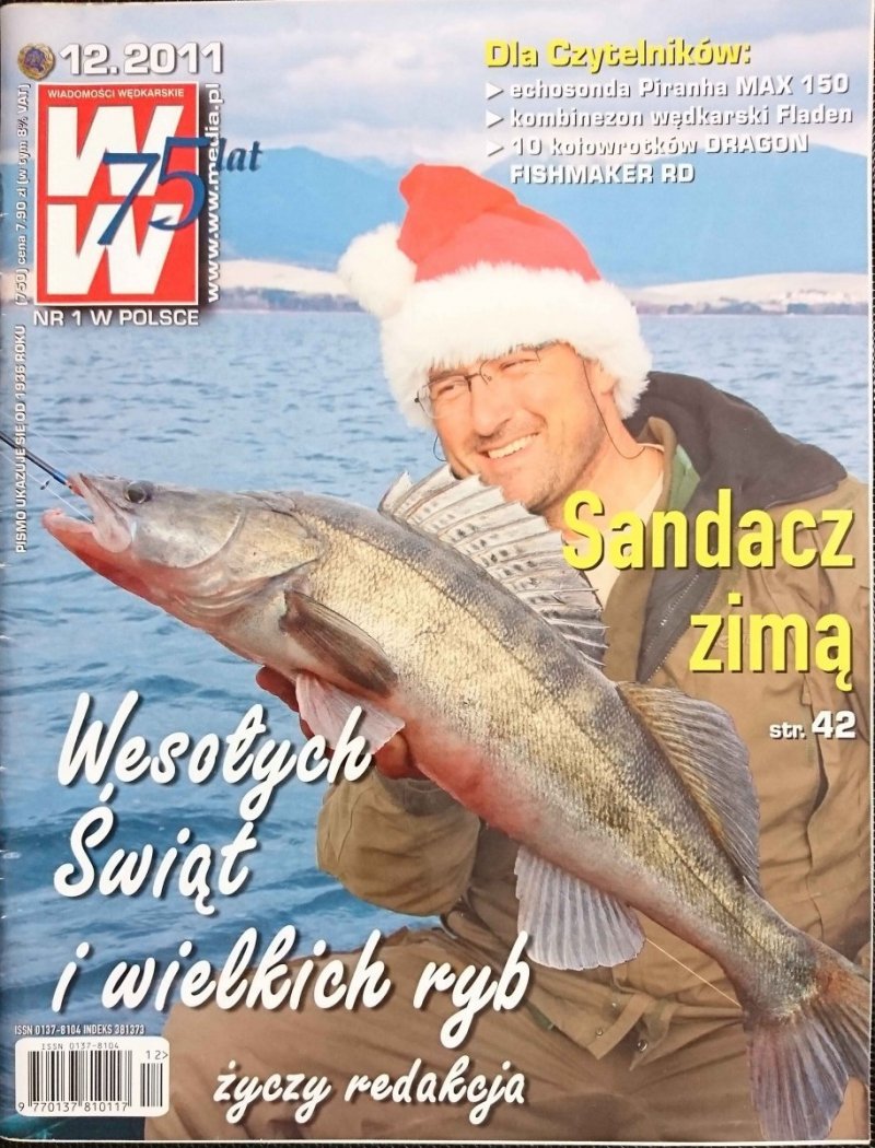 WIADOMOŚCI WĘDKARSKIE NR 12.2011