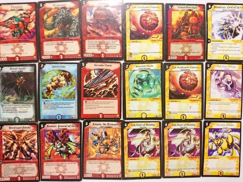 Karty DUEL MASTERS ZESTAW 162 szt.