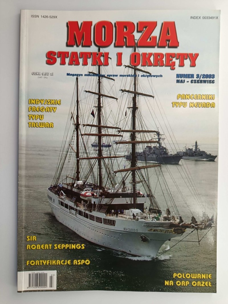 MORZA STATKI I OKRĘTY NR 3/2003