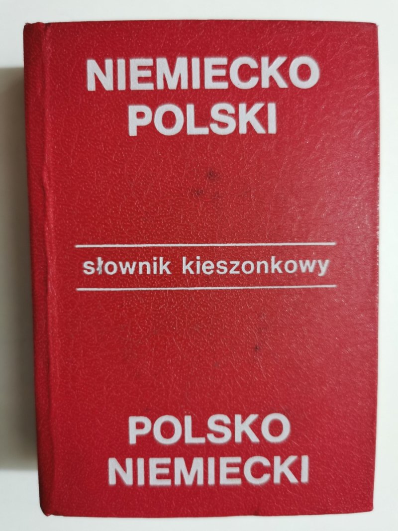 SŁOWNIK KIESZONKOWY NIEMIECKO-POLSKI POLSKO-NIEMIECKI - Stanisław Schmitzek