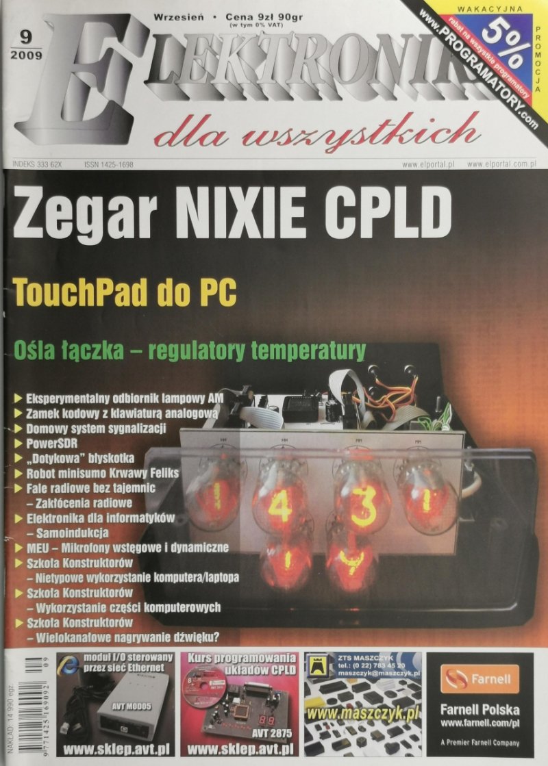 ELEKTRONIKA DA WSZYSTKICH 9/2009