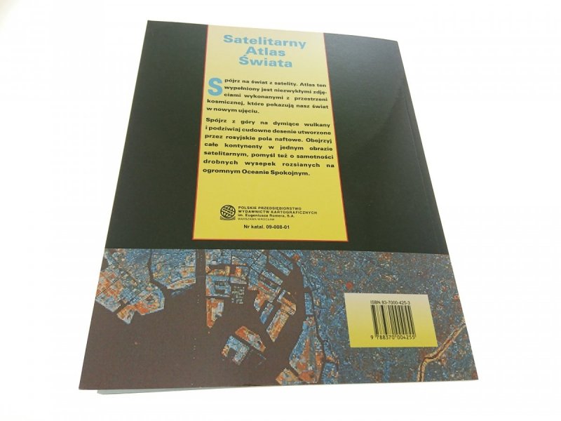 SATELITARNY ATLAS ŚWIATA - David Flint 1997