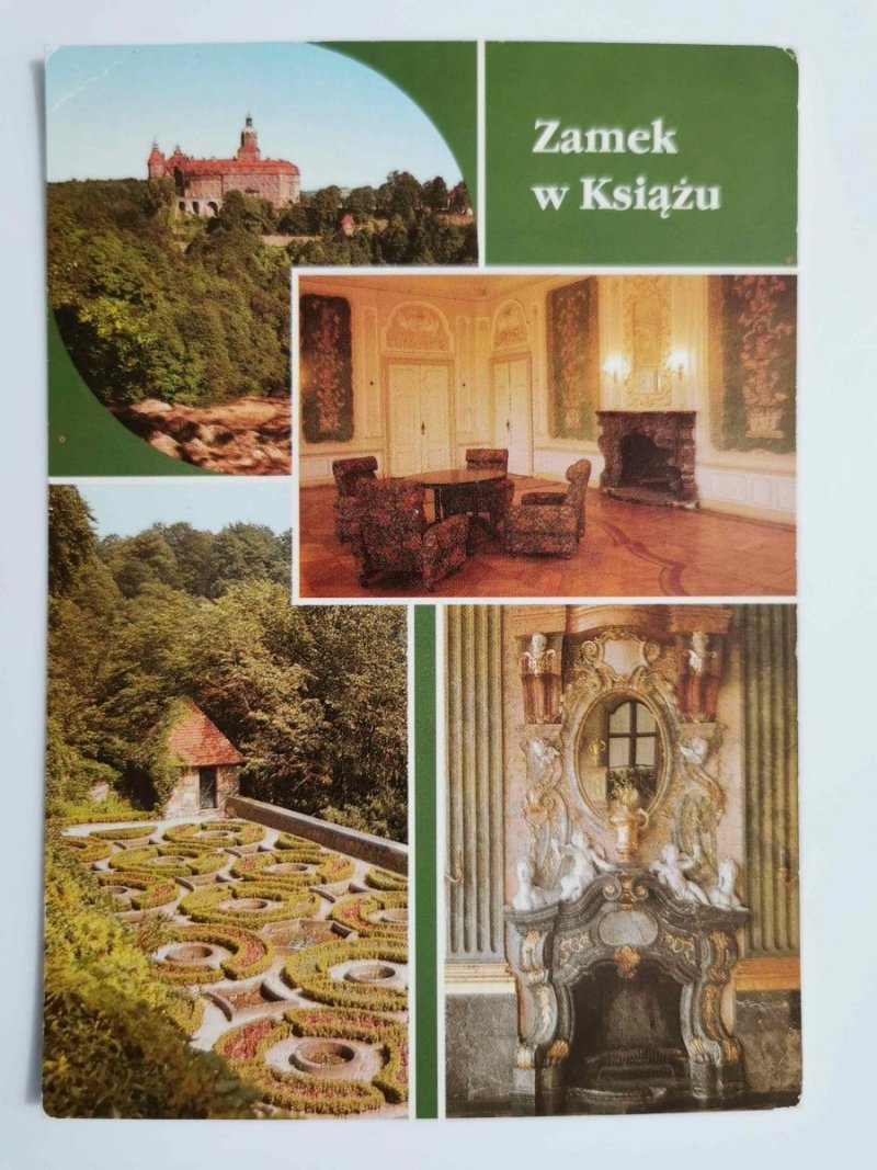 ZAMEK KSIĄŻ. CZTERY UJĘCIA FOT. ARCZYŃSKI I INNI