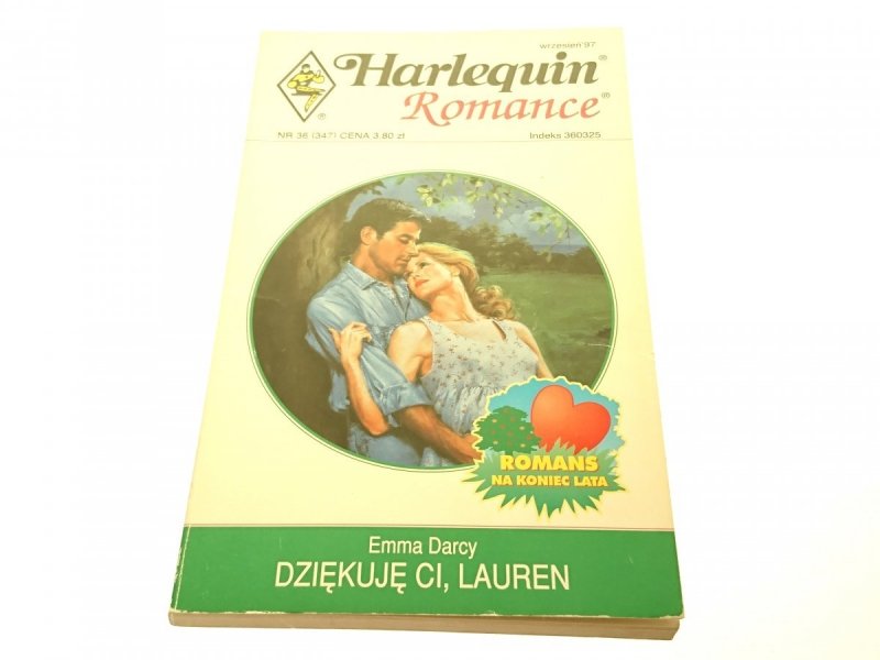 DZIĘKUJĘ CI, LAUREN - Emma Darcy 1997