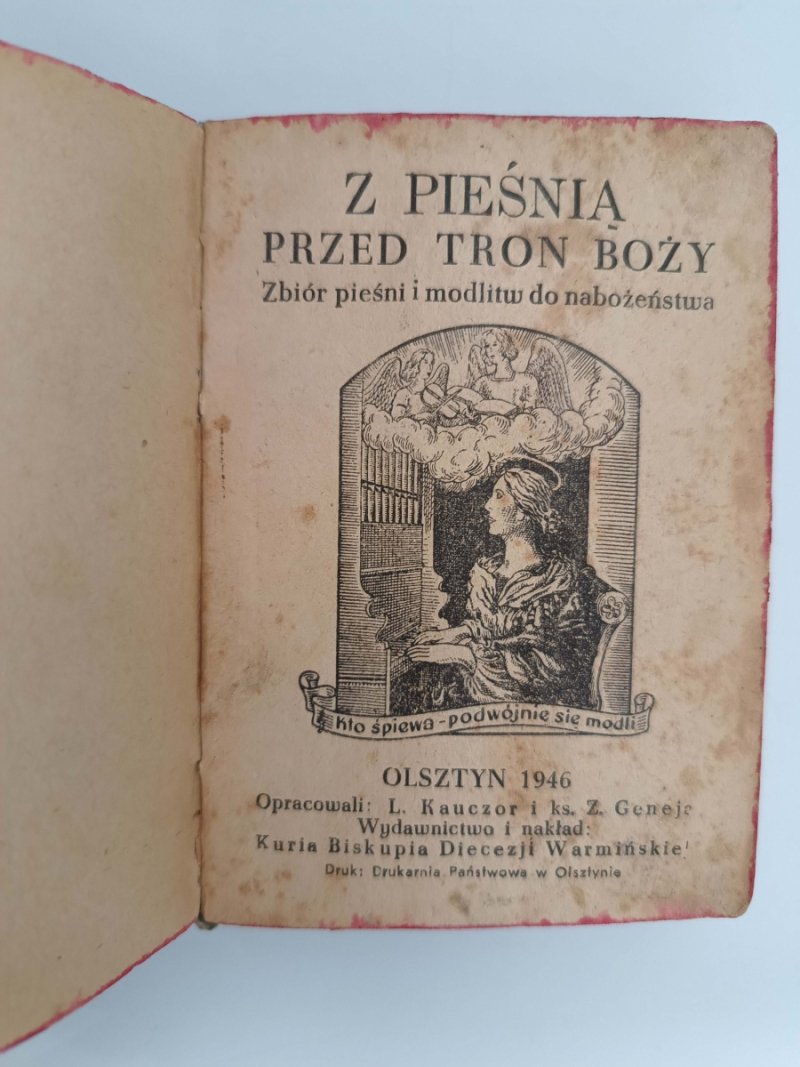 Z PIEŚNIĄ PRZED TRON BOŻY – 1946 R