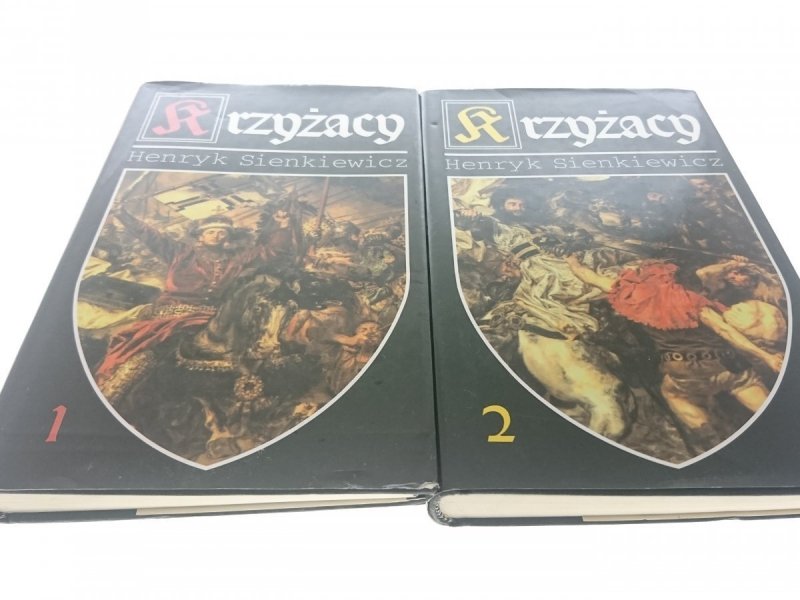 KRZYŻACY TOM 1 i 2 - Henryk Sienkiewicz 1995