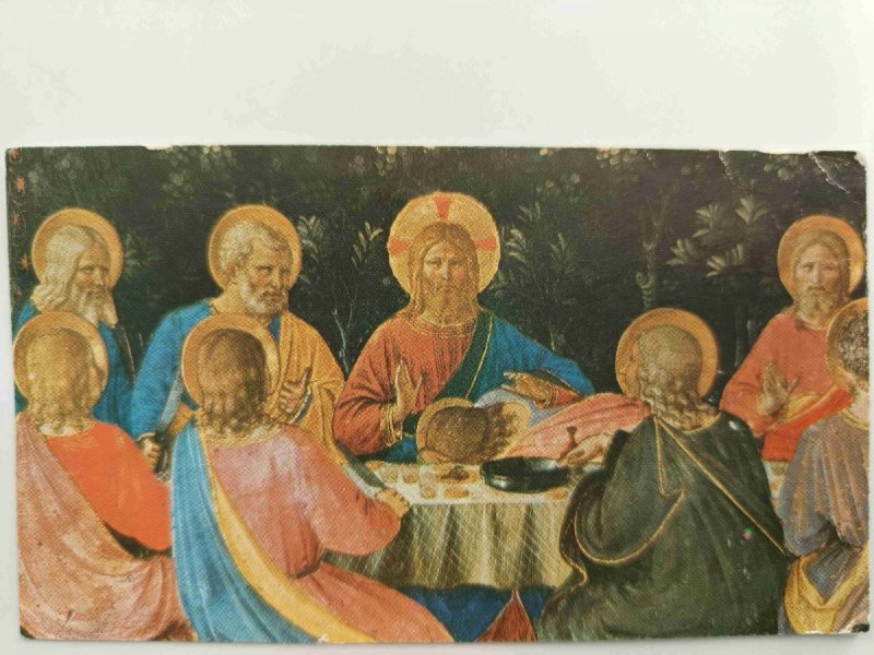 JEZUS I APOSTOŁOWIE PRZY STOLE