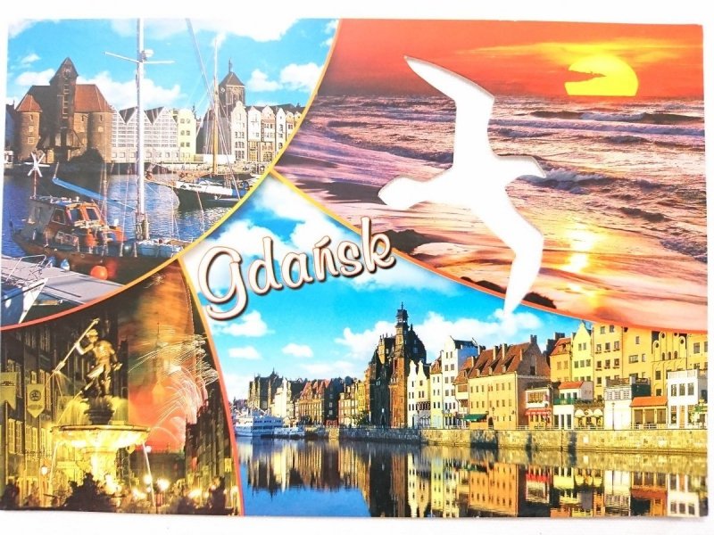 GDAŃSK. CZTERY UJĘCIA FOT. R. GAUER, A. WĘGŁOWSKI