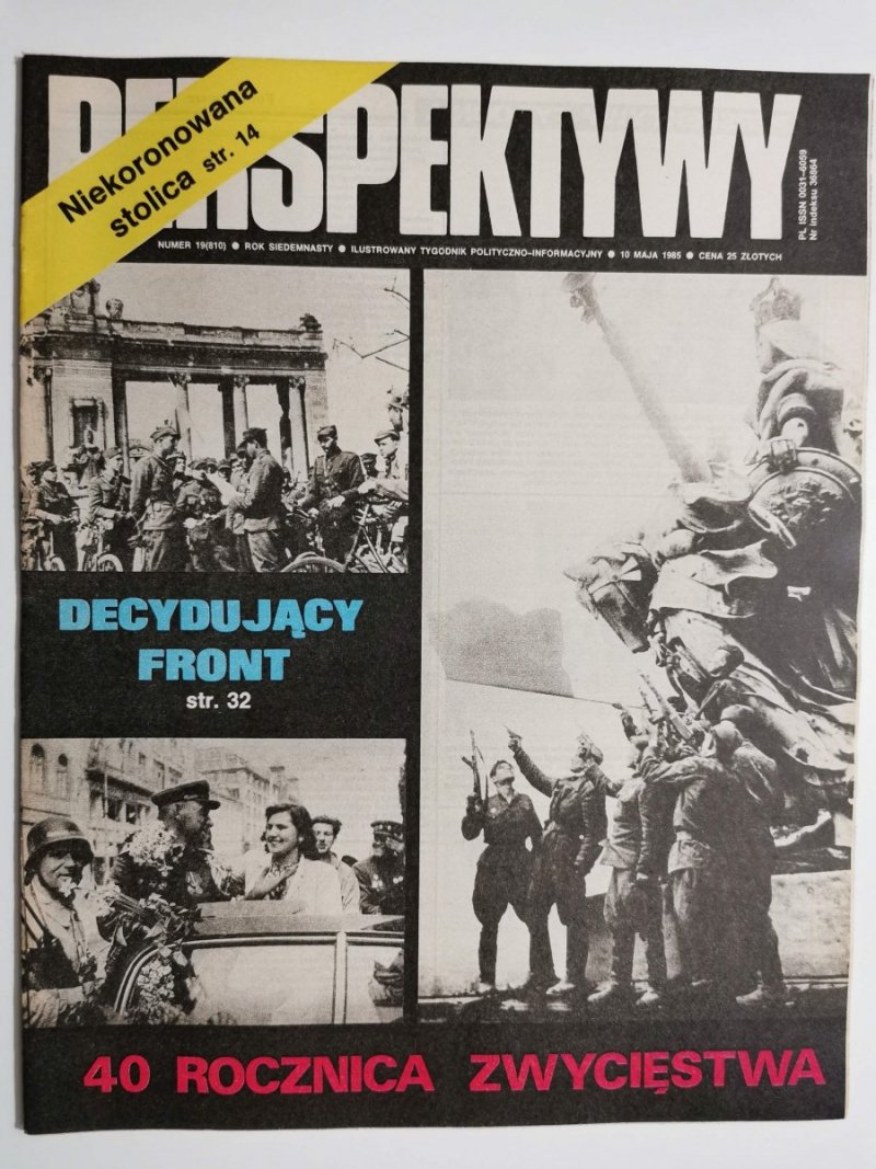 PERSPEKTYWY NUMER 19 (810) 10 MAJA 1985