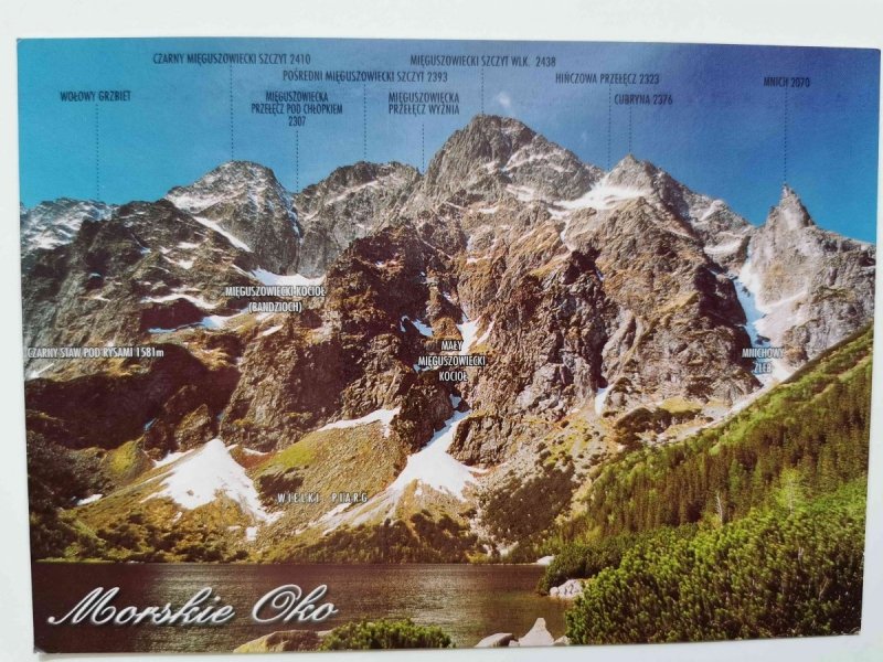 TATRY. MORSKIE OKO FOT. RYSZARD ZIEMAK