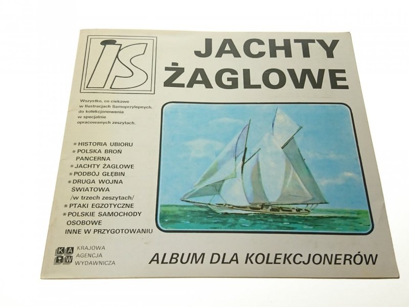 ALBUM DLA KOLEKCJONERÓW. JACHTY ŻAGLOWE 1983