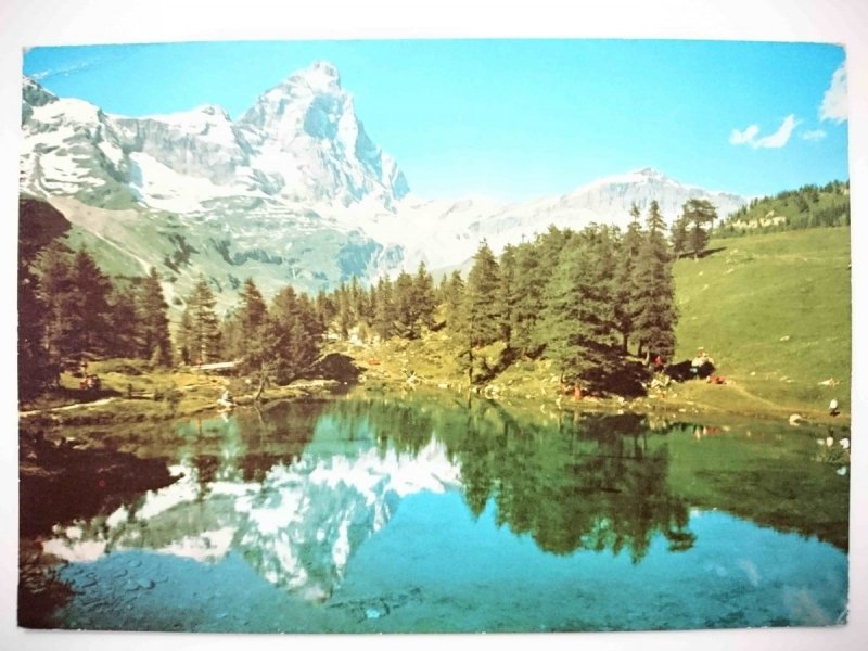 CERVINA BREUIL M.2050 – VALLE D’AOSTA. IL LAGO BLU – RIFLESSI