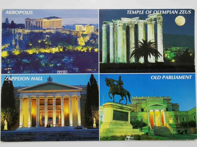 GREECE. AKROPOLIS, ZAPPEION HALL, OLD PARLIAMENT, TEMPLE OF OLYMPIAN ZEUS
