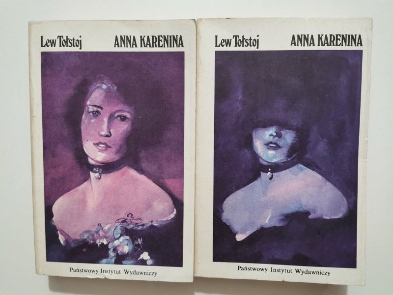ANNA KARENINA TOM I i II - Lew Tołstoj 1984
