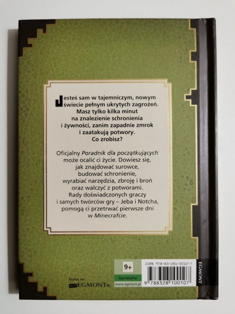 MINECRAFT. PORADNIK DLA POCZĄTKUJĄCYCH 