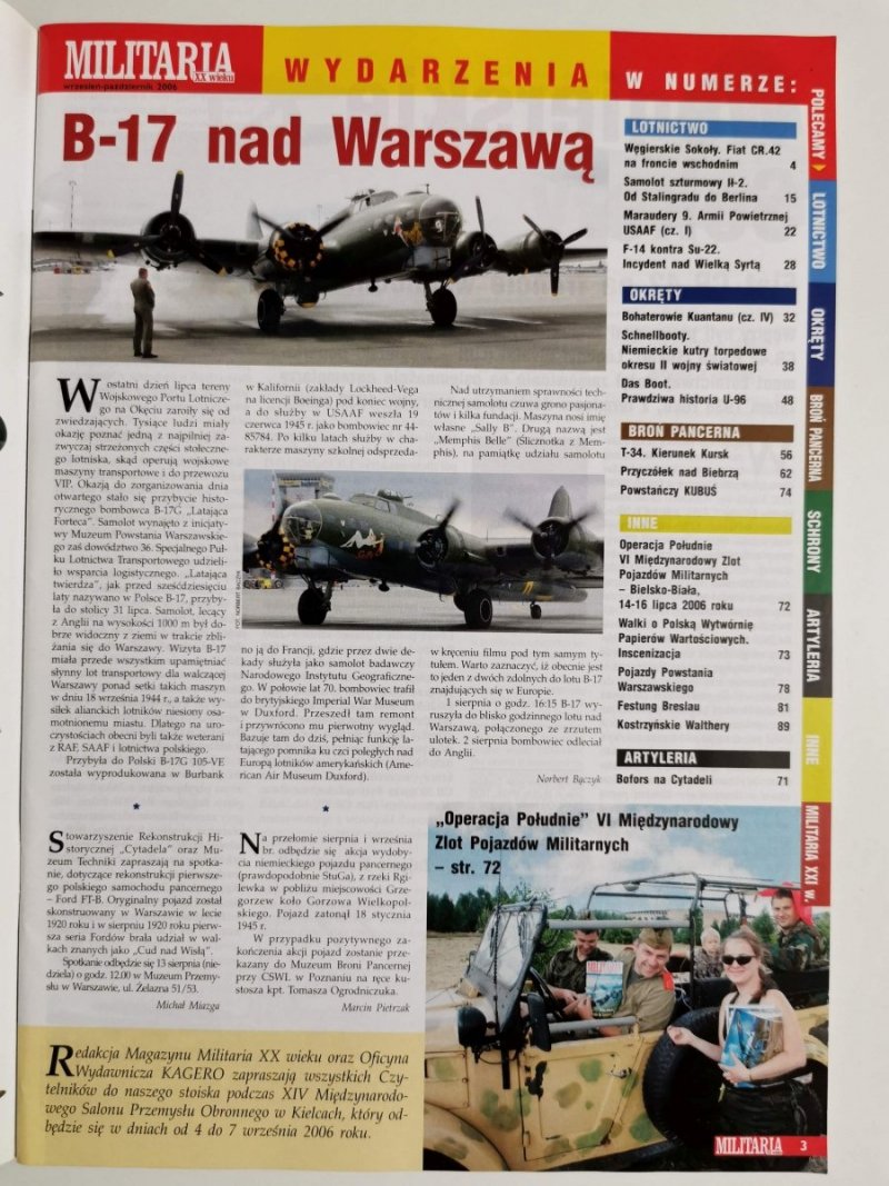 MILITARIA XX WIEKU NR 5 (14) WRZESIEŃ-PAŹDZIERNIK 2006 