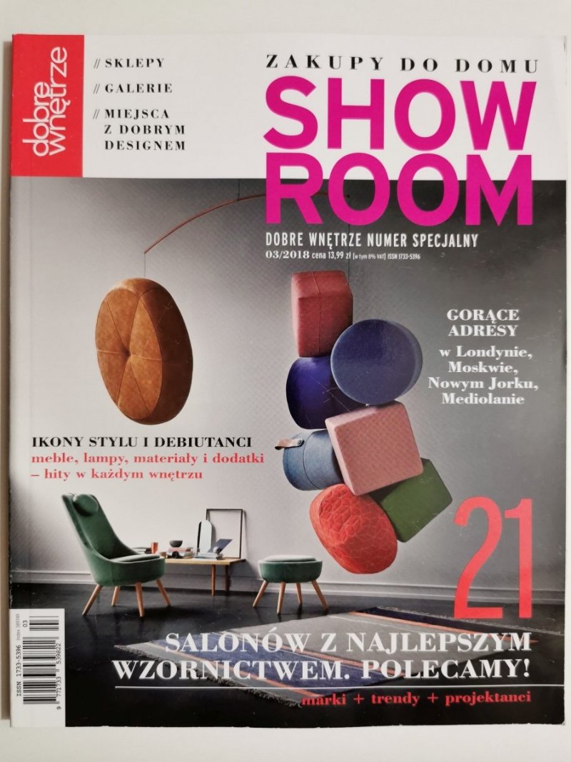 DOBRE WNĘTRZE SHOW ROOM NUMER SPECJALNY 03/2018