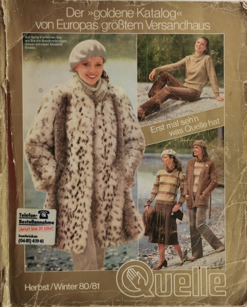 QUELLE. DER GOLDENE KATALOG VON EUROPAS GROBTEM VERSANDHAUS