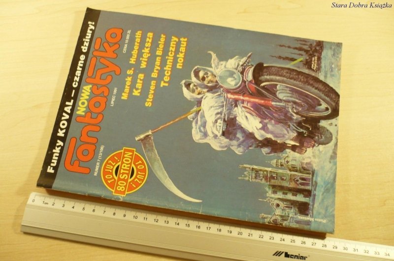 NOWA FANTASTYKA NUMER 7 (13/106) LIPIEC 1991