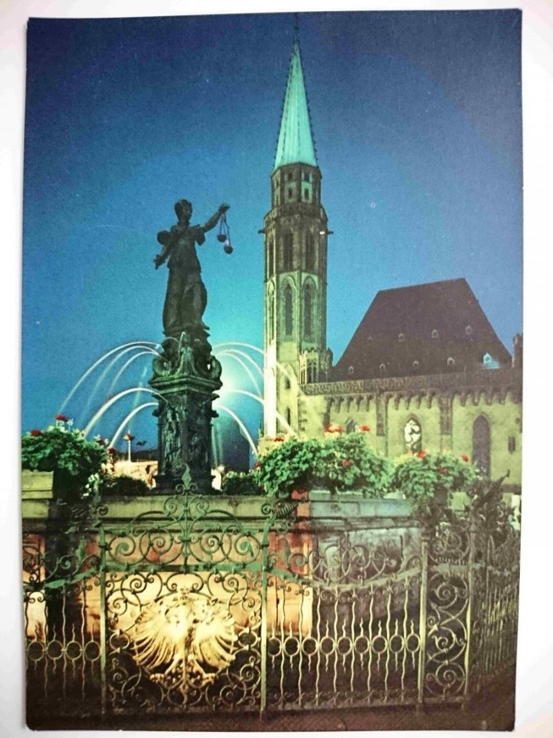 FRANKFURT AM MAIN, BEI NACHT
