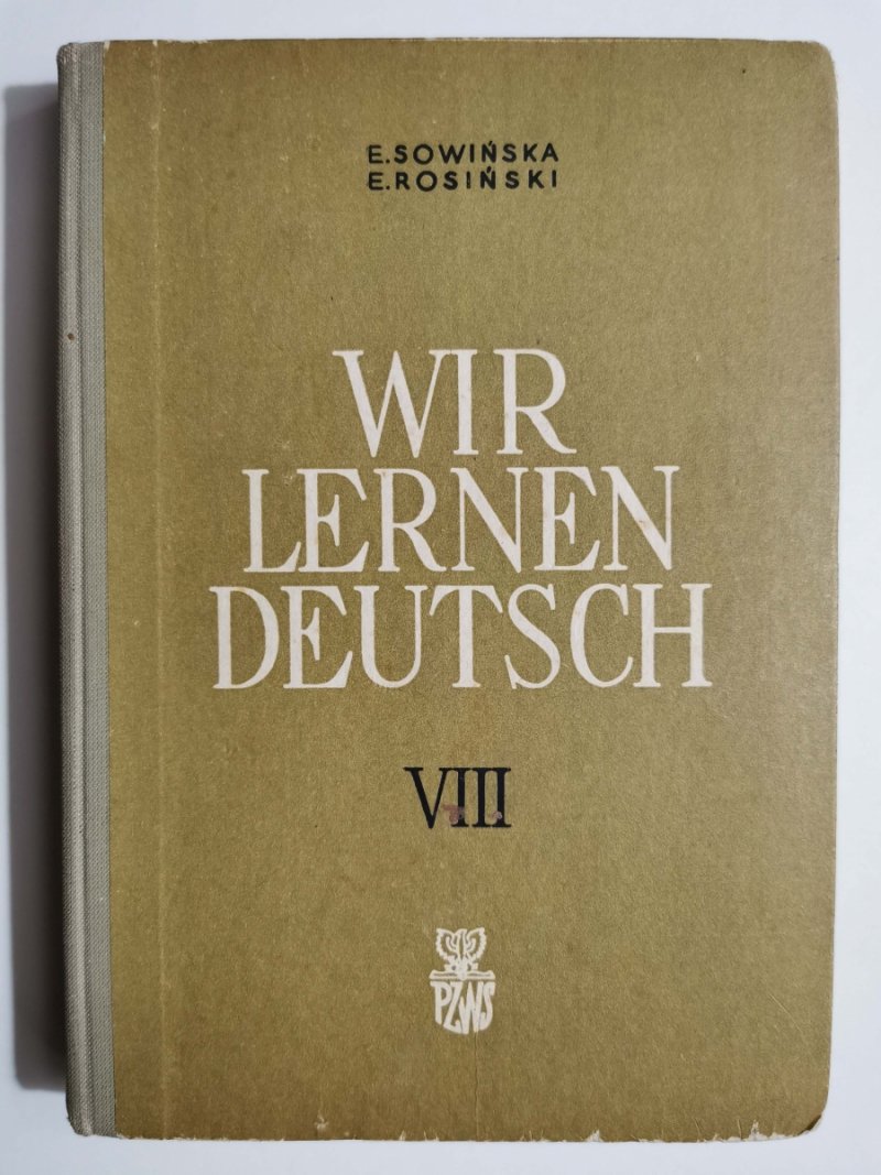 WIR LERNEN DEUTSCH VIII - E. Sowińska