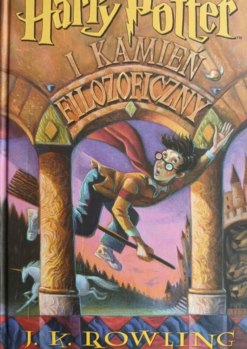 HARRY POTTER I KAMIEŃ FILOZOFICZNY - J. K. Rowling