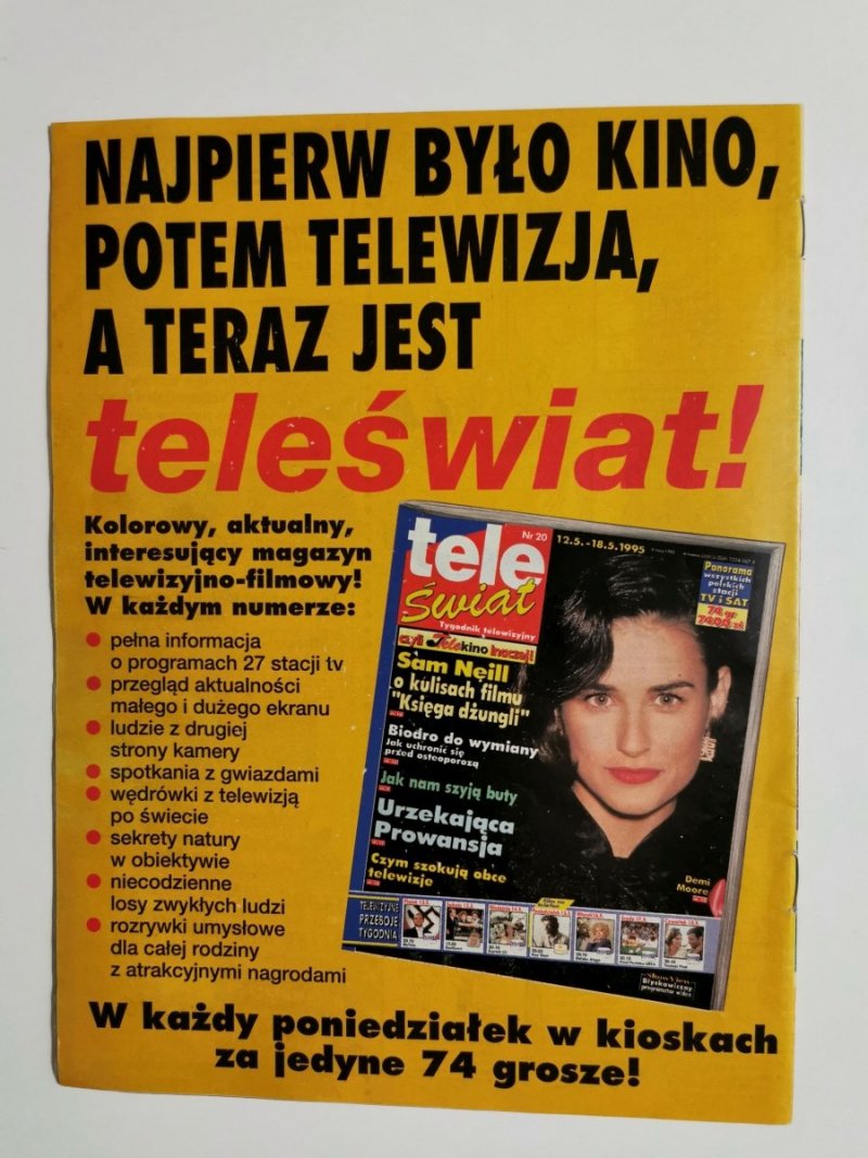 CHWILA DLA CIEBIE NR 19 4 MAJA 1995 